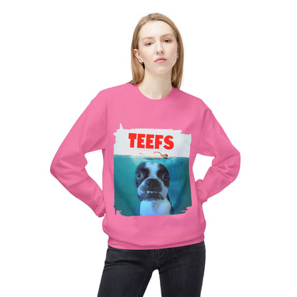 Teefs Crewneck Sweatshirt: Ocean Predator Comfort