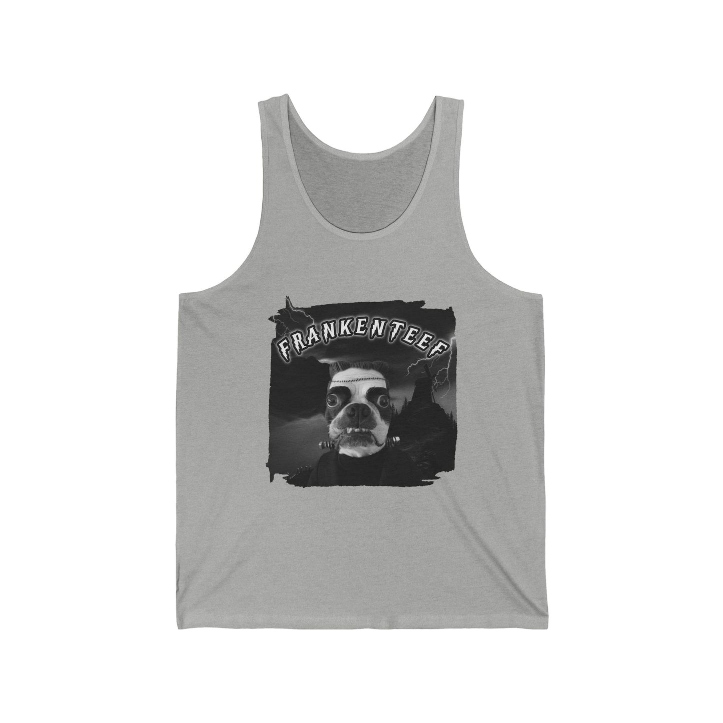 Frankenteef Unisex Tank Top: Monster Mash Casual