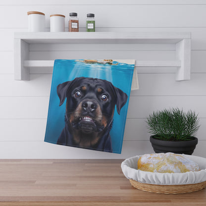 Rottweiler TEEFS Tea Towel