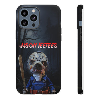 Masked Mischief: Jason Teefees Phone Case