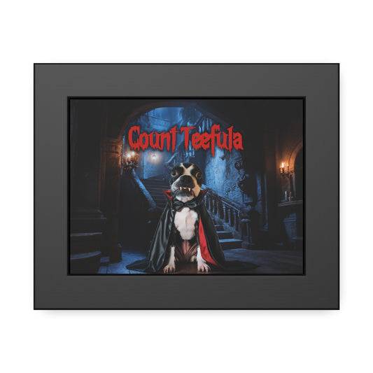 Count Teefula Framed Poster: Elegance of the Night
