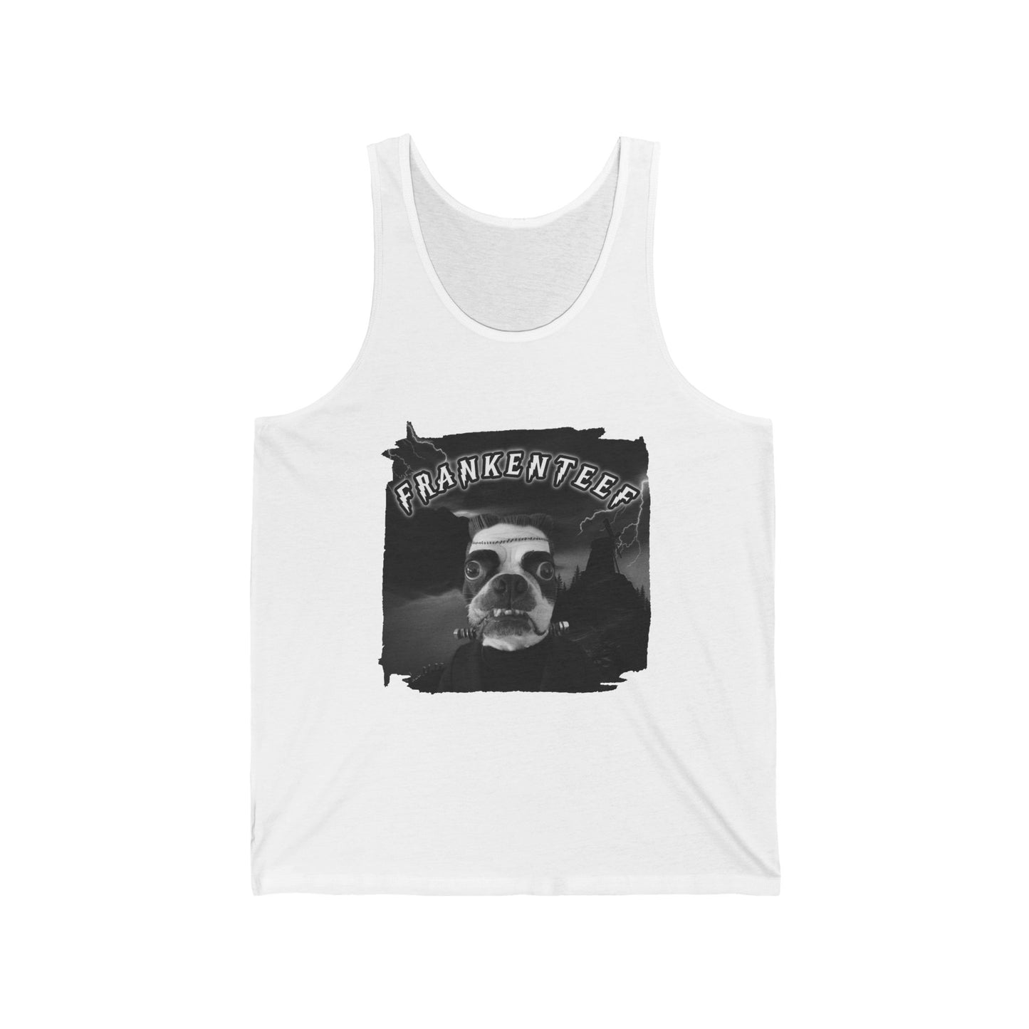 Frankenteef Unisex Tank Top: Monster Mash Casual