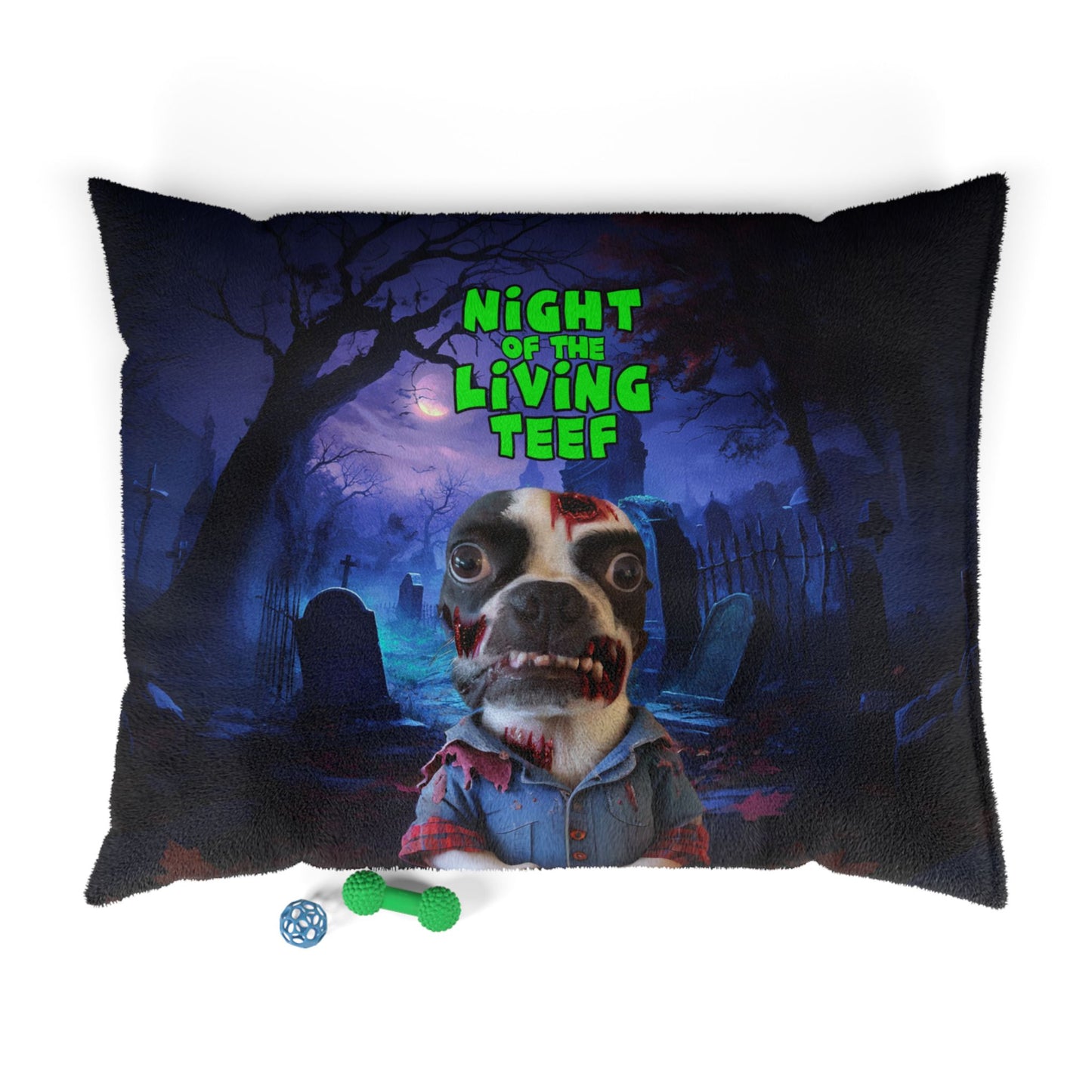 Night of the Living Teef Zombie Dog Bed