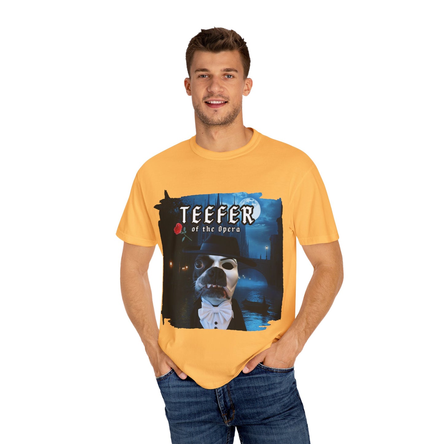 Teefer of the Opera Unisex T-Shirt: Curtain Call Comfort