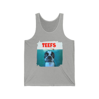 Teefs Unisex Tank Top: Oceanic Adventure Wear