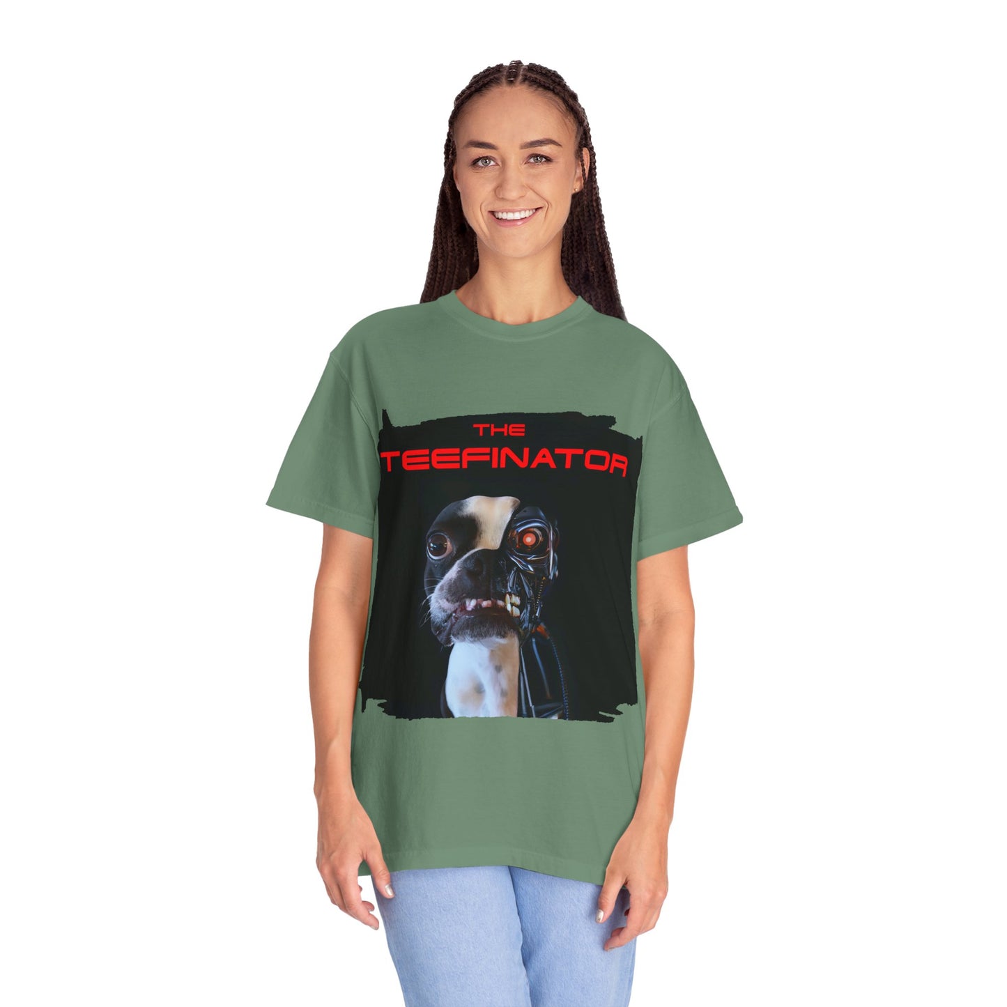 The Teefinator Unisex T-Shirt: Armor of Tomorrow