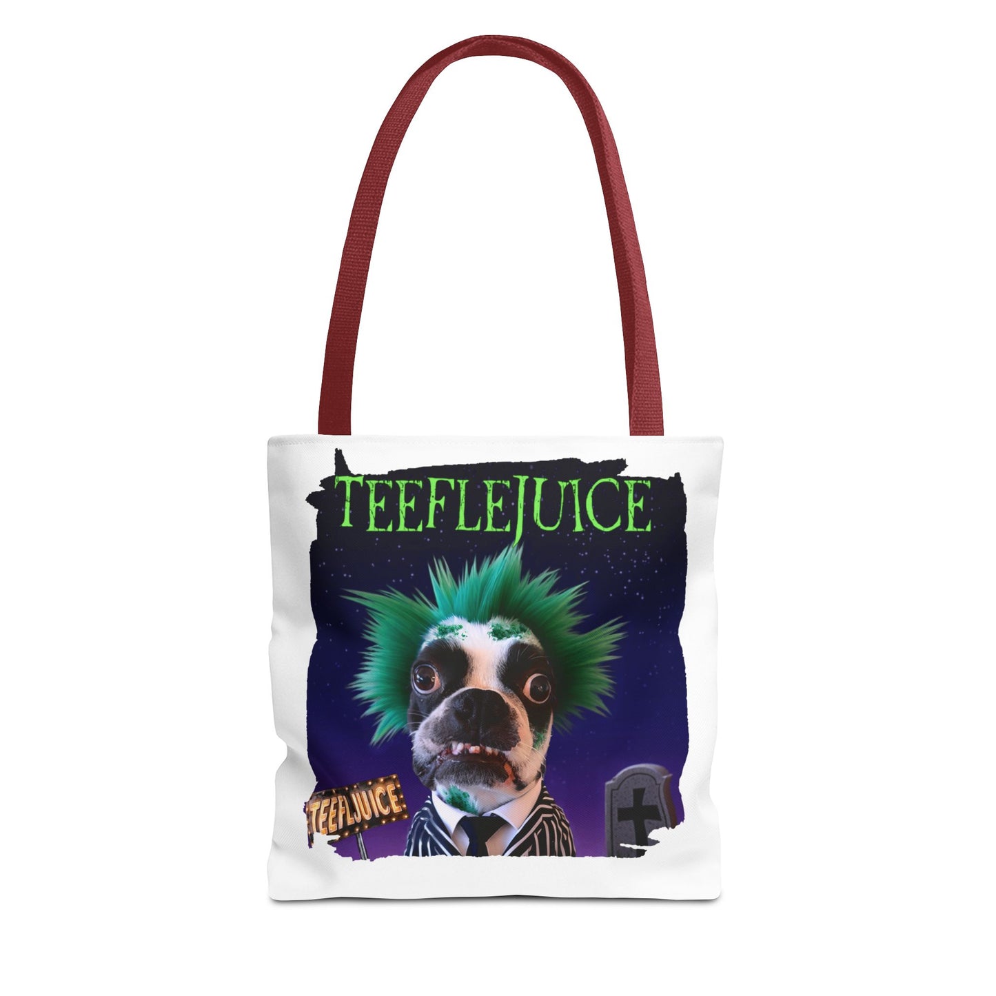 Teeflejuice Tote: Spooky Style on the Go
