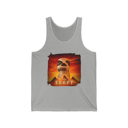 The Teefy Unisex Tank Top: Mummy's Casual Charm