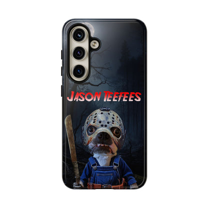 Masked Mischief: Jason Teefees Phone Case