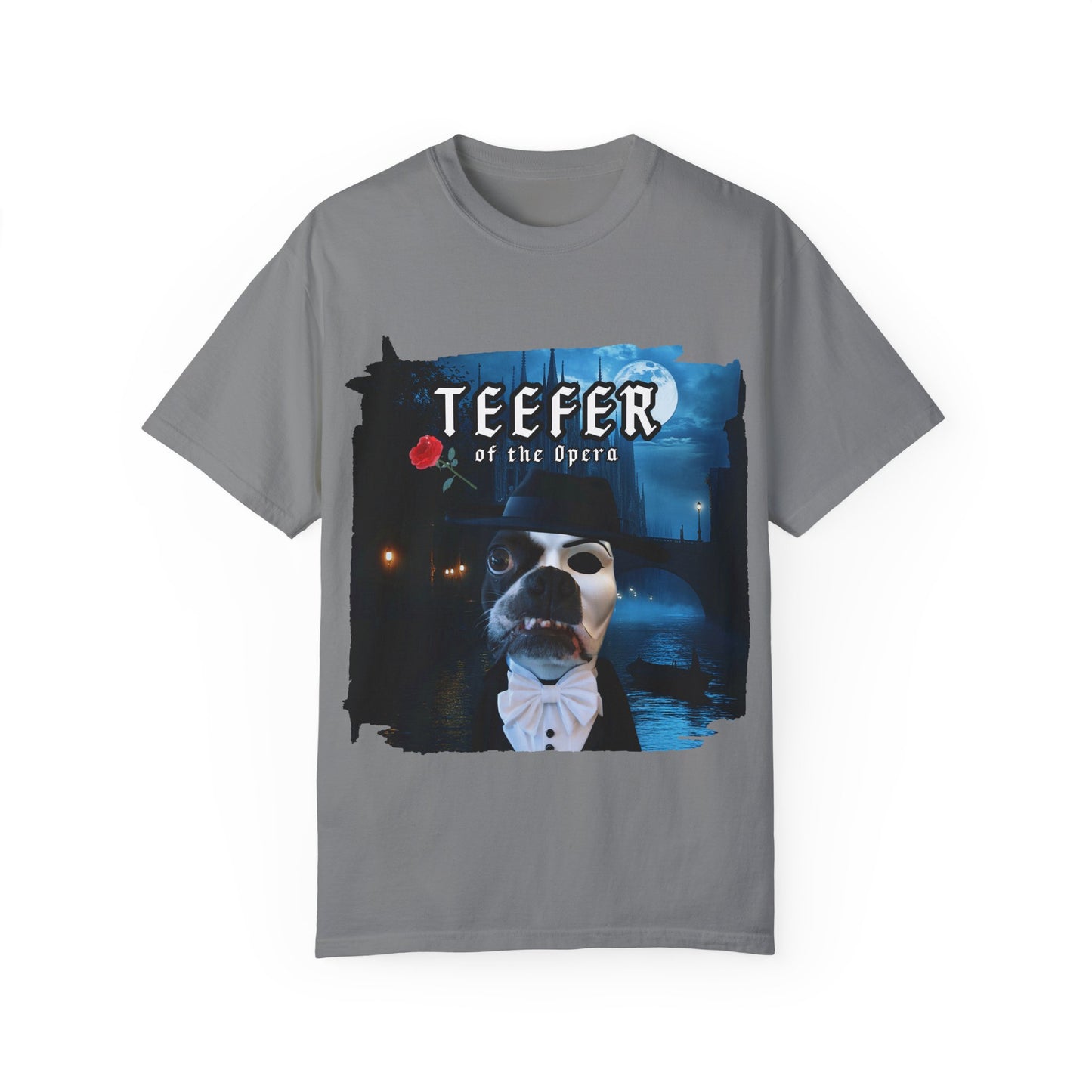 Teefer of the Opera Unisex T-Shirt: Curtain Call Comfort